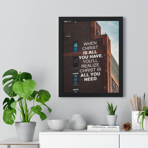 God is all you need poster
