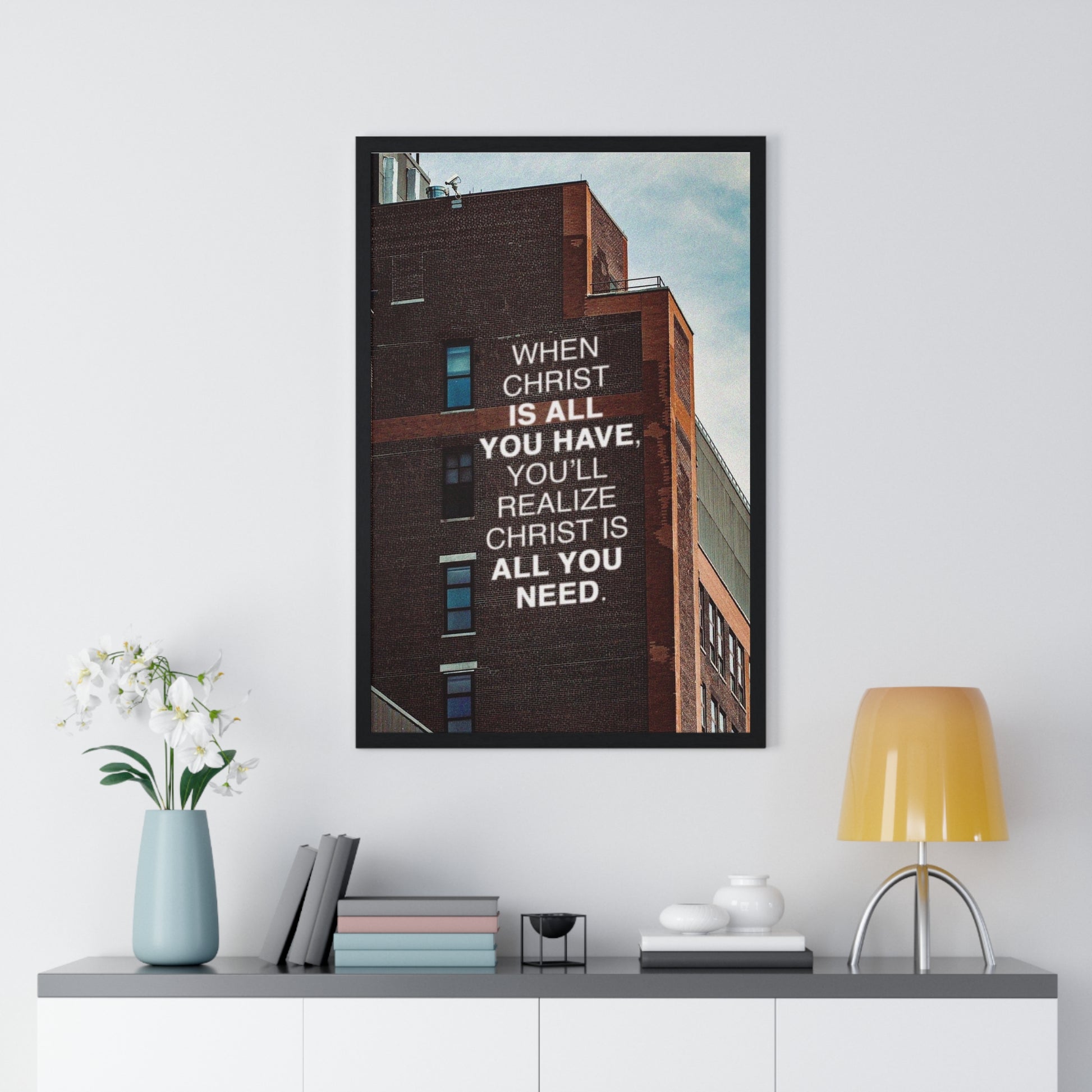 God is all you need poster