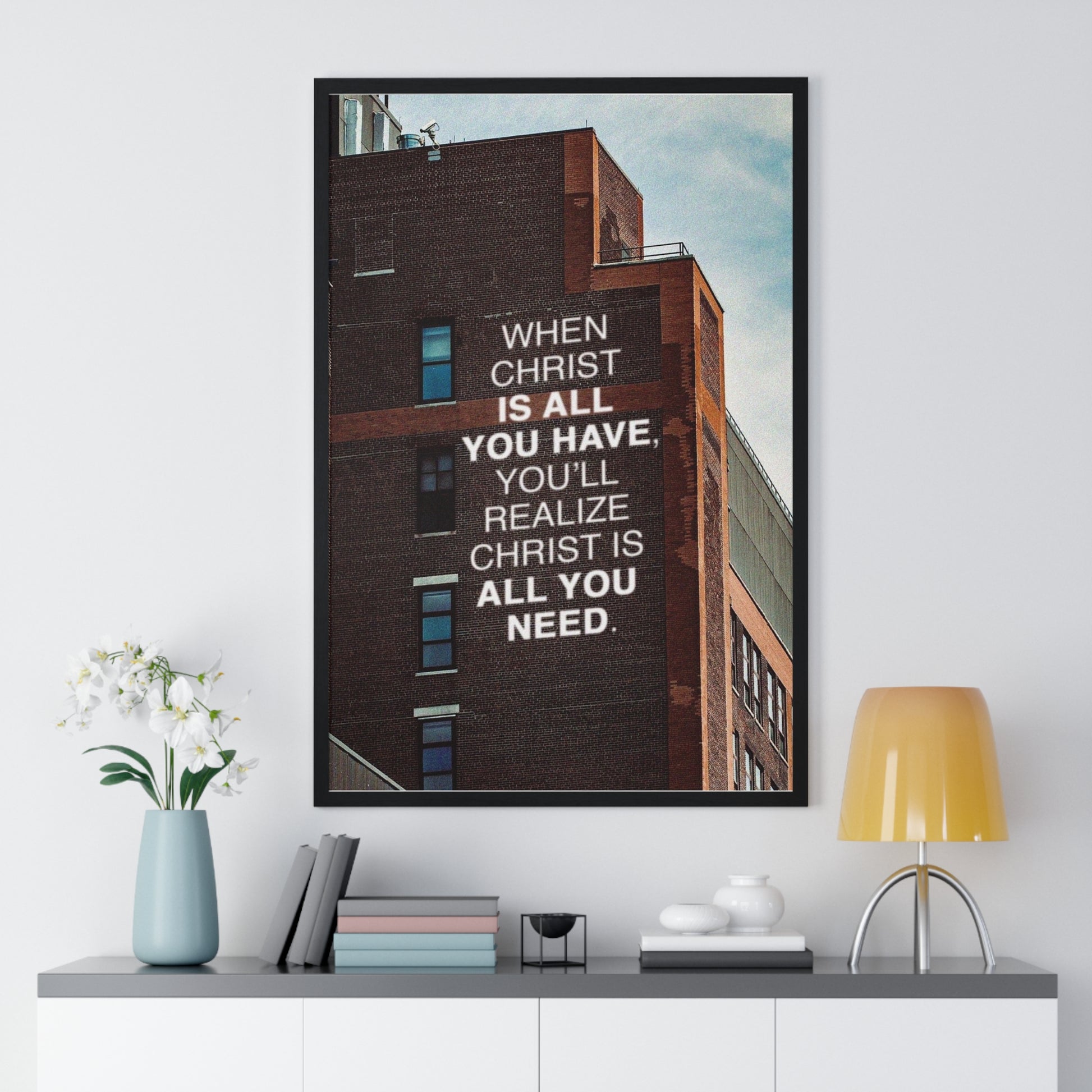 God is all you need poster