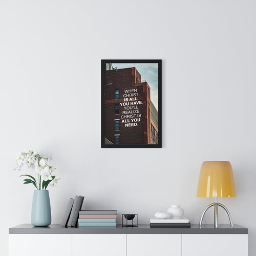 God is all you need poster