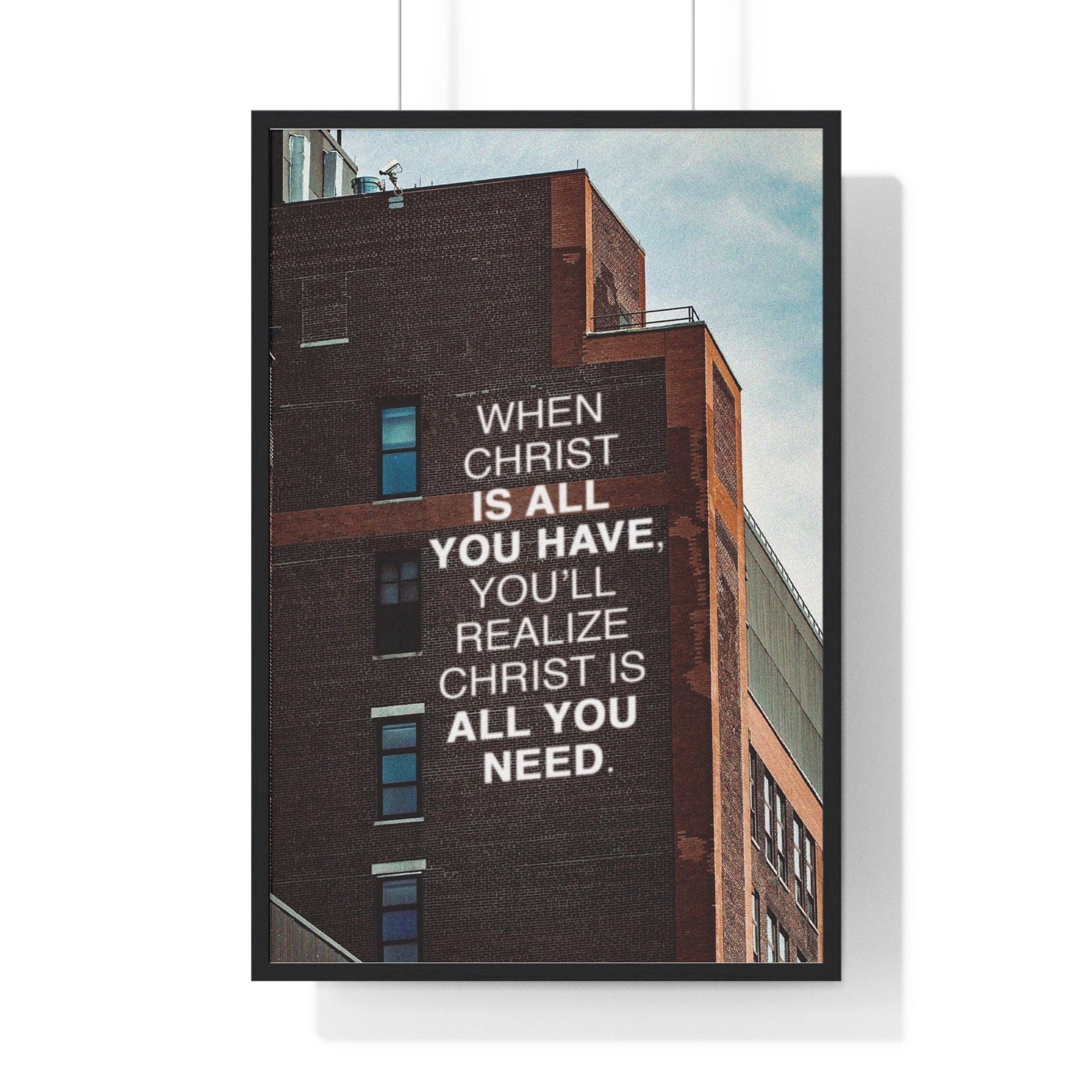 God is all you need poster