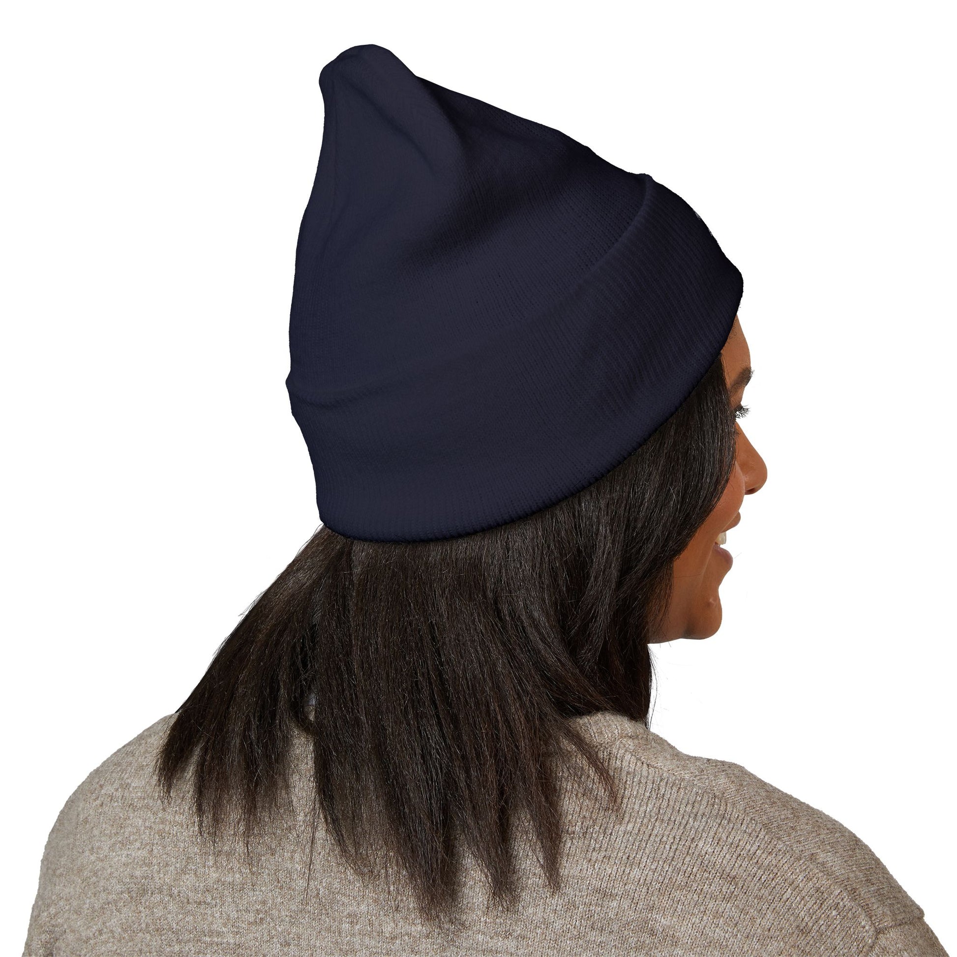 Embroidered Classic Beanie - 'Without Christ I'm Nothing'