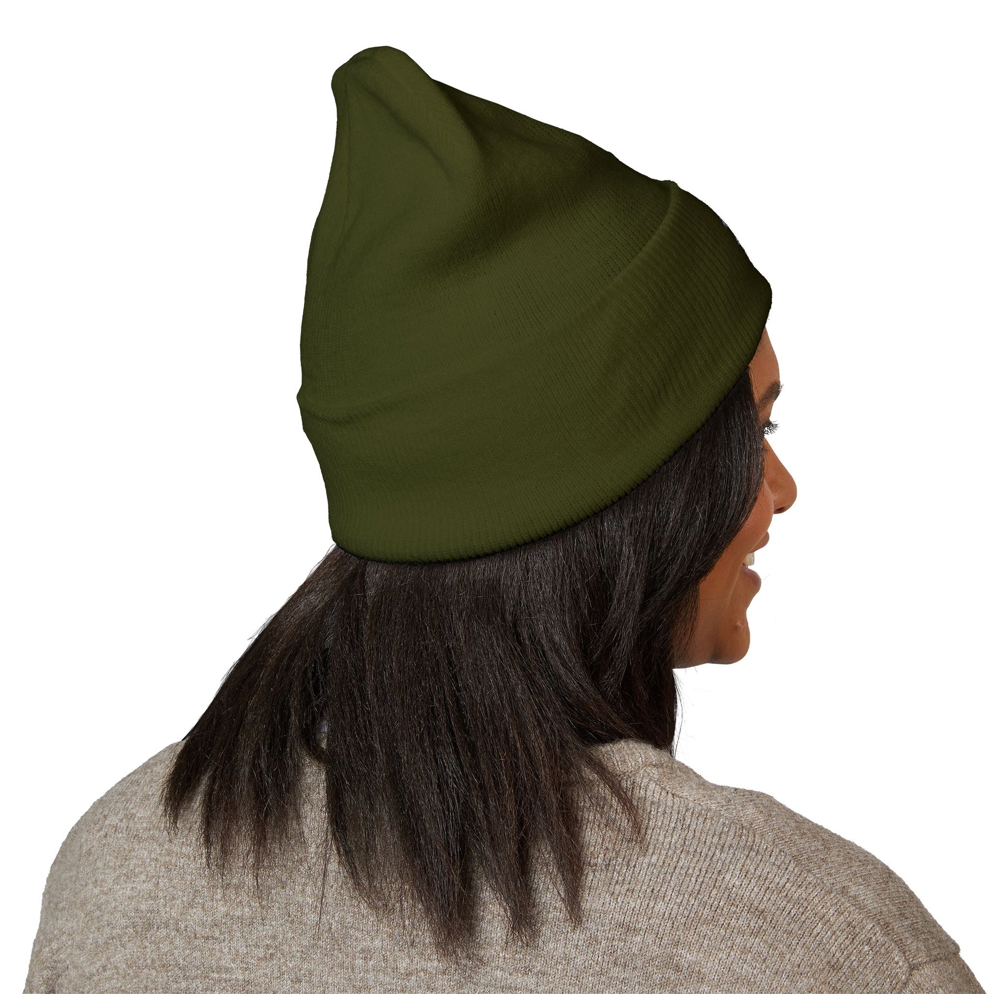 Embroidered Classic Beanie - 'Without Christ I'm Nothing'