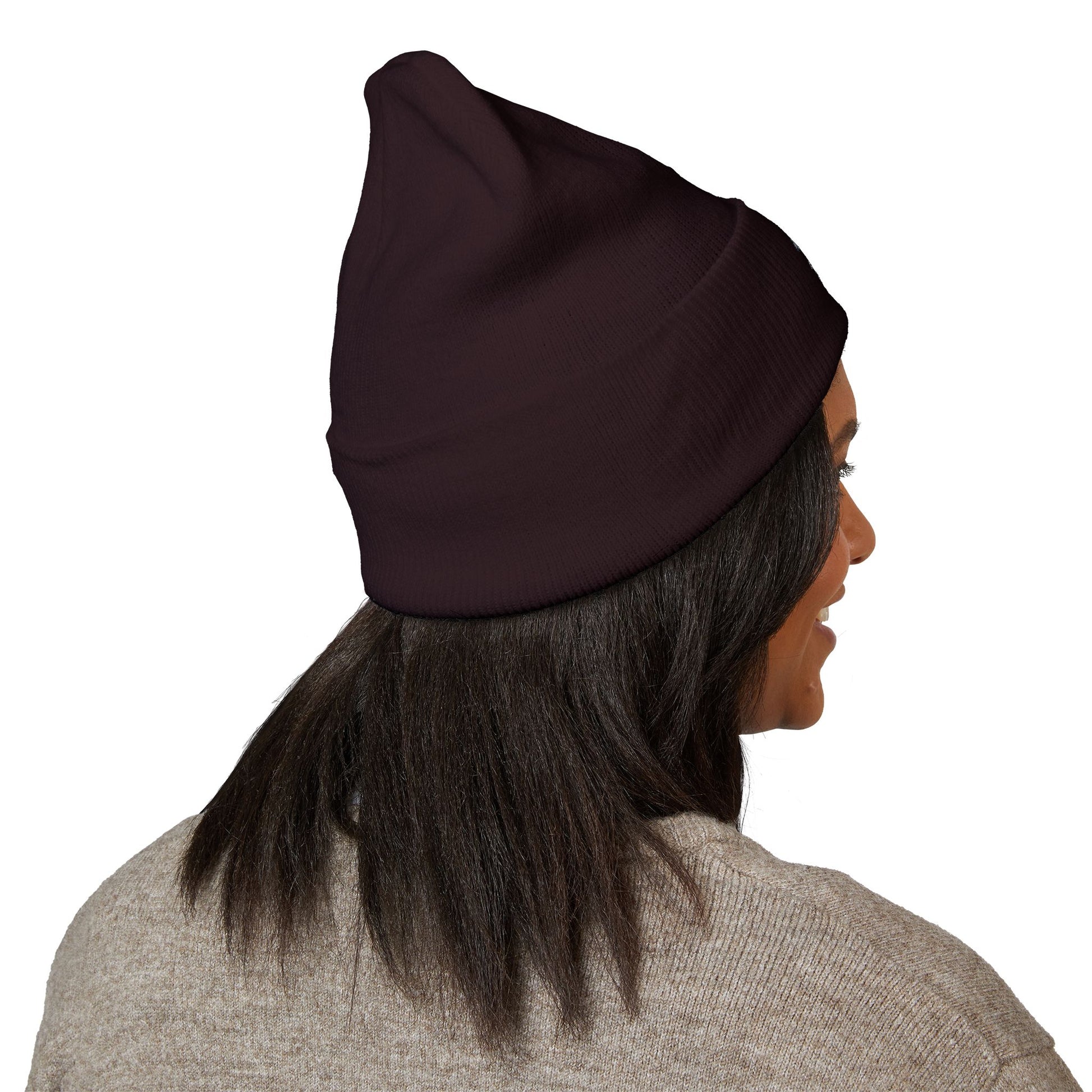 Embroidered Classic Beanie - 'Without Christ I'm Nothing'