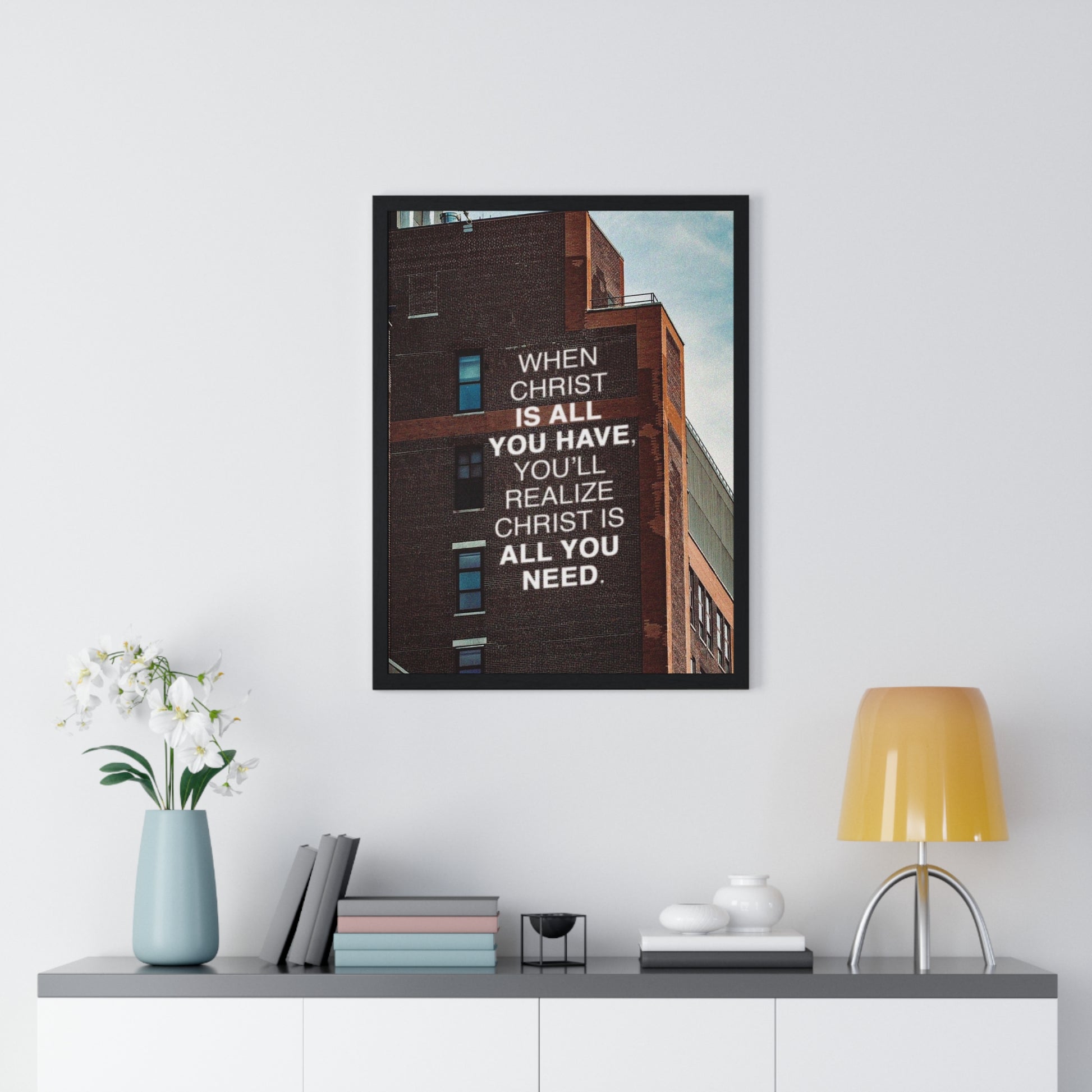 God is all you need poster