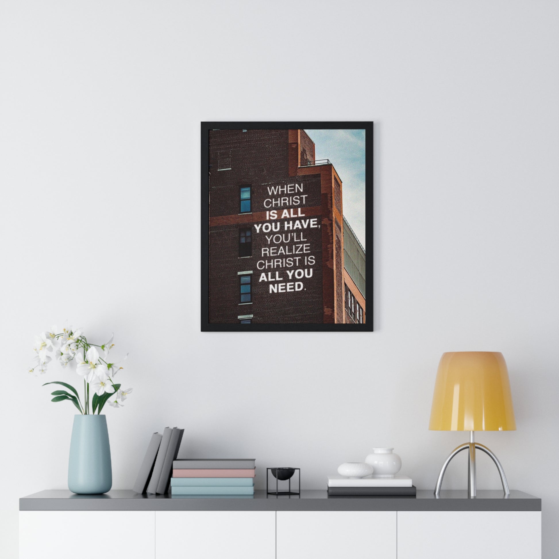 God is all you need poster