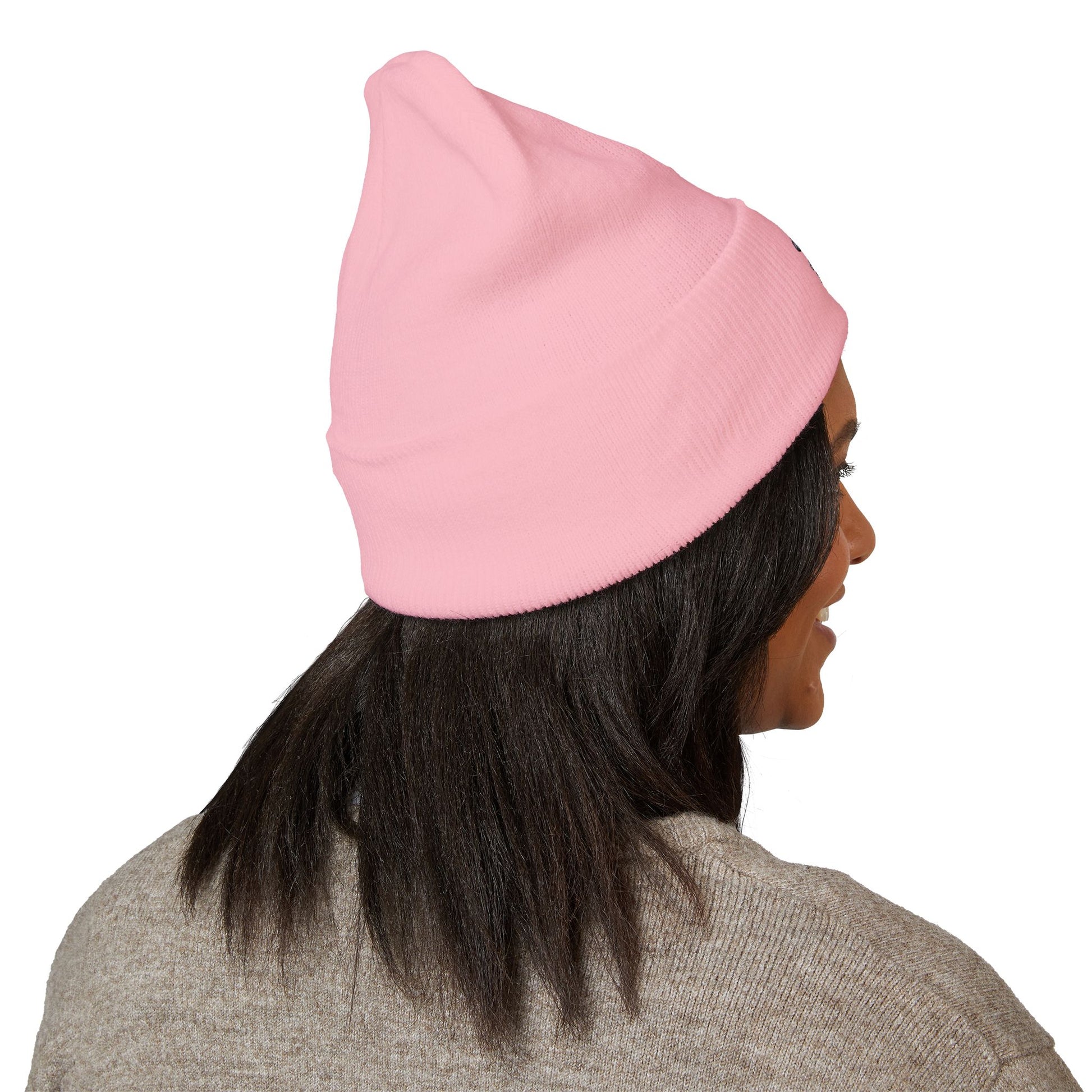 Embroidered Classic Beanie - 'Without Christ I'm Nothing'